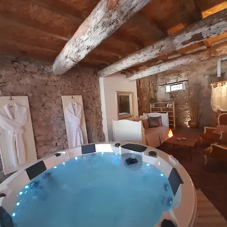 La Maisonnette Avec Spa, Piscine Et Climatisation Σπίτι διακοπών *