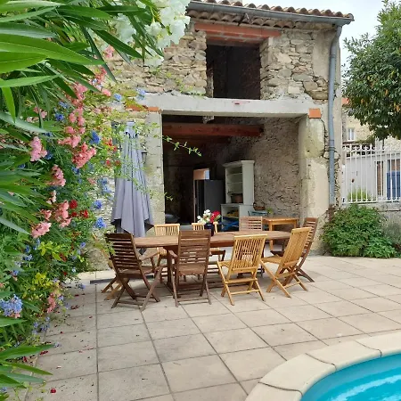 La Maisonnette Avec Spa, Piscine Et Climatisation Sainte-Valière