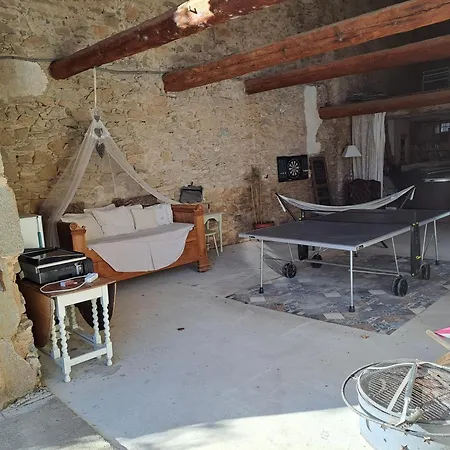 度假居 La Maisonnette Avec Spa, Piscine Et Climatisation *