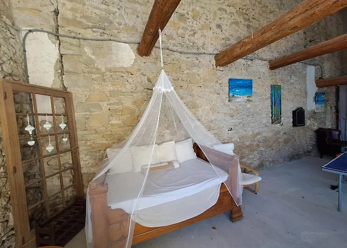 La Maisonnette Avec Spa, Piscine Et Climatisation * Sainte-Valière